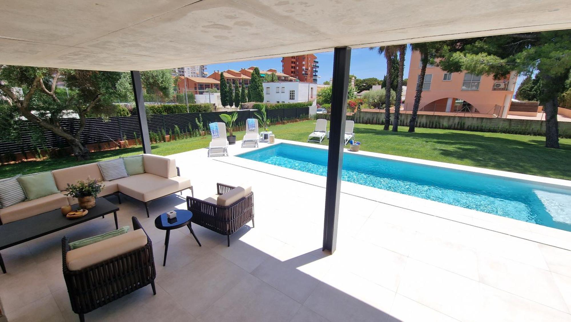 Exclusiva Villa, Lujo Y Descanso Benicàssim Exteriör bild
