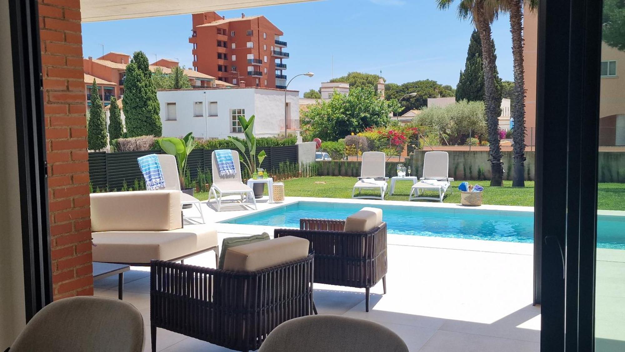 Exclusiva Villa, Lujo Y Descanso Benicàssim Exteriör bild